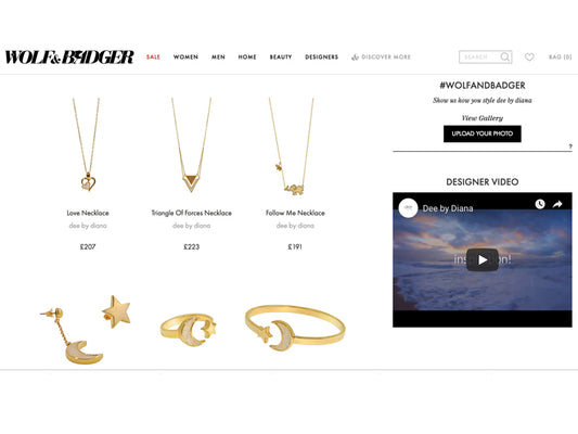 Now Stocked by the amazing Wolf & Badger