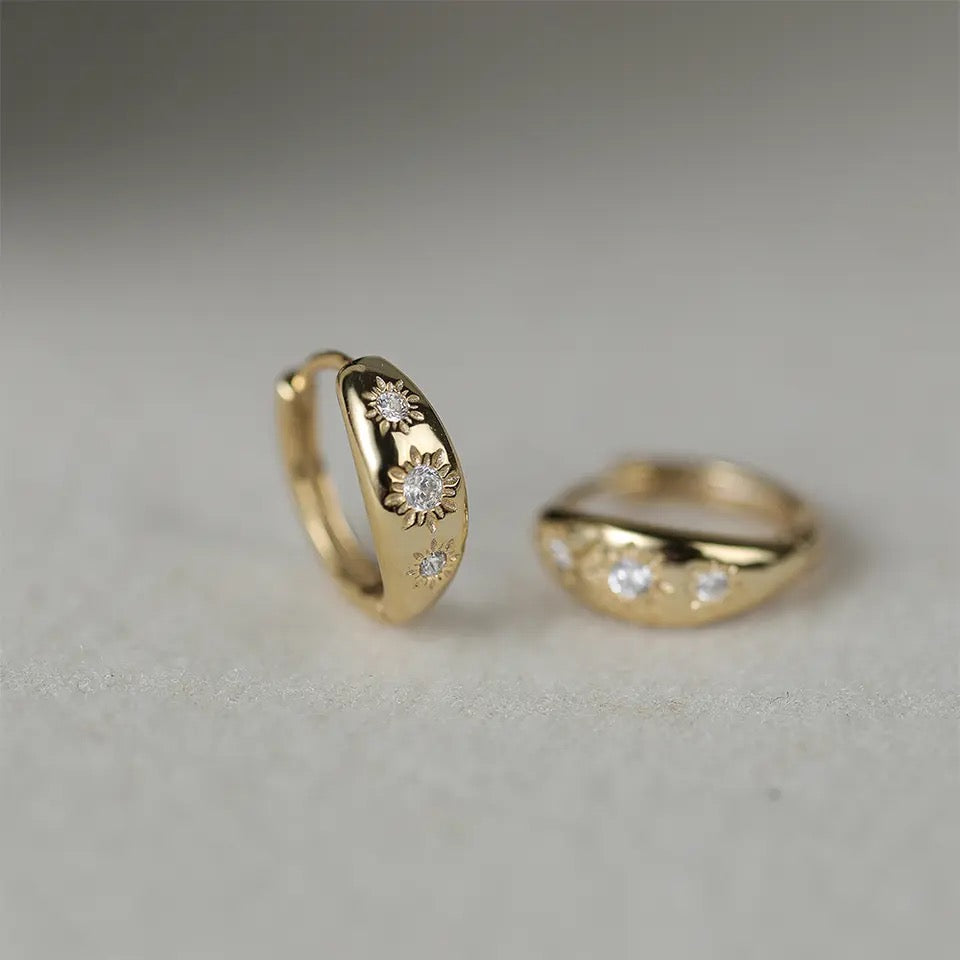 STARDUST PETAL EARRINGS