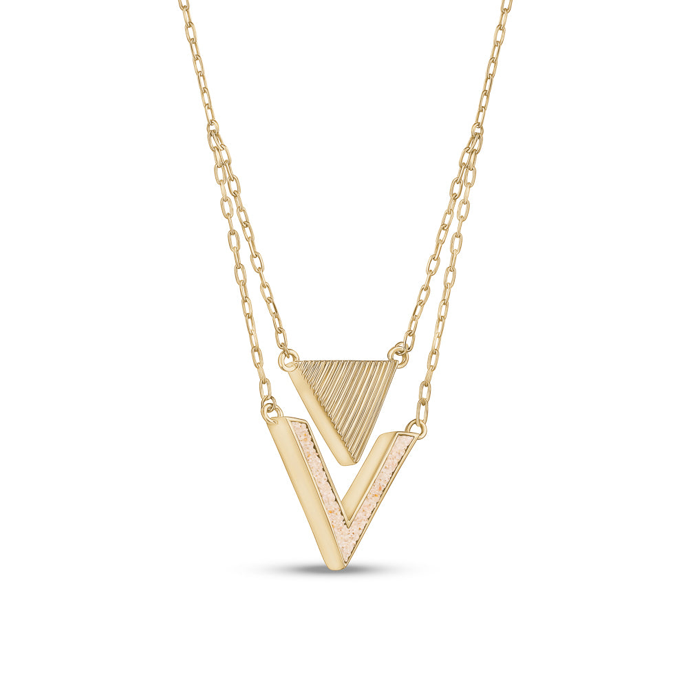 Triangle Of Forces Necklace