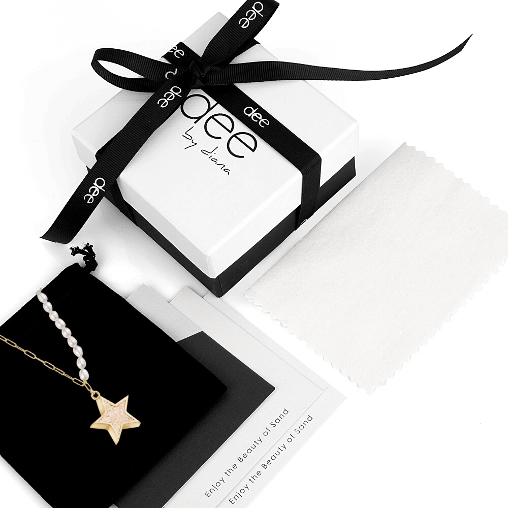 DEEP SEA PEARL AND SAND NECKLACE