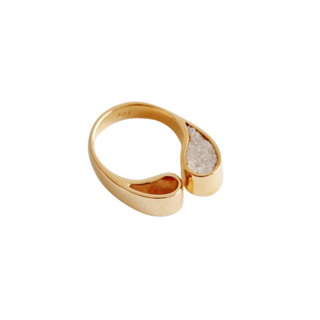 DOUBLE DROP RING