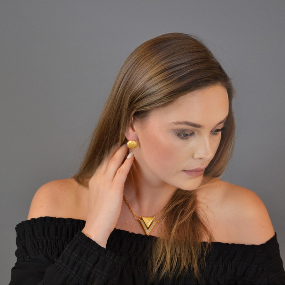 Triangle Of Forces Necklace