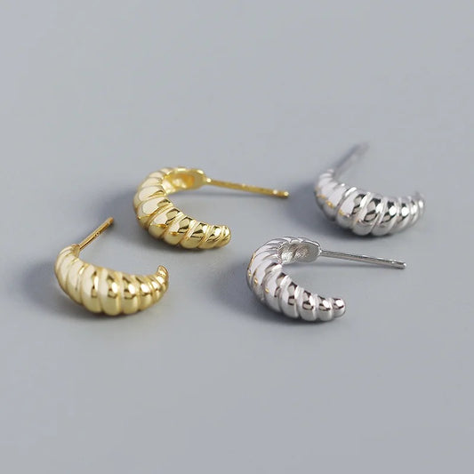 MOONLIT CROISSANT HOOPS
