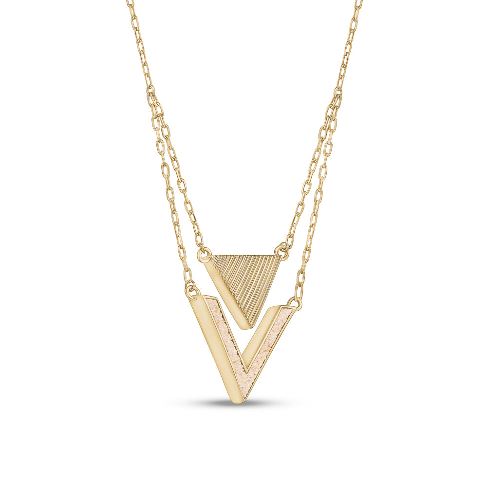 Triangle Of Forces Necklace