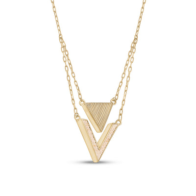 Triangle Of Forces Necklace
