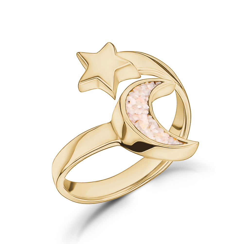 Sailing Moon & Star Ring