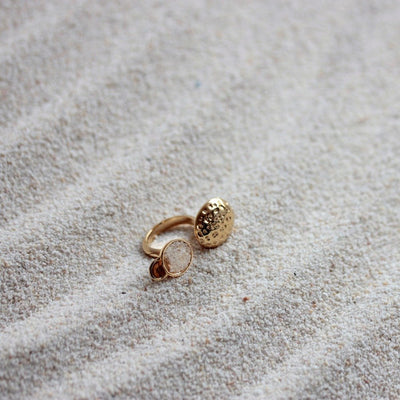 GOLD ORBIT RING