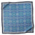 SILK SCARF AMORE BLU